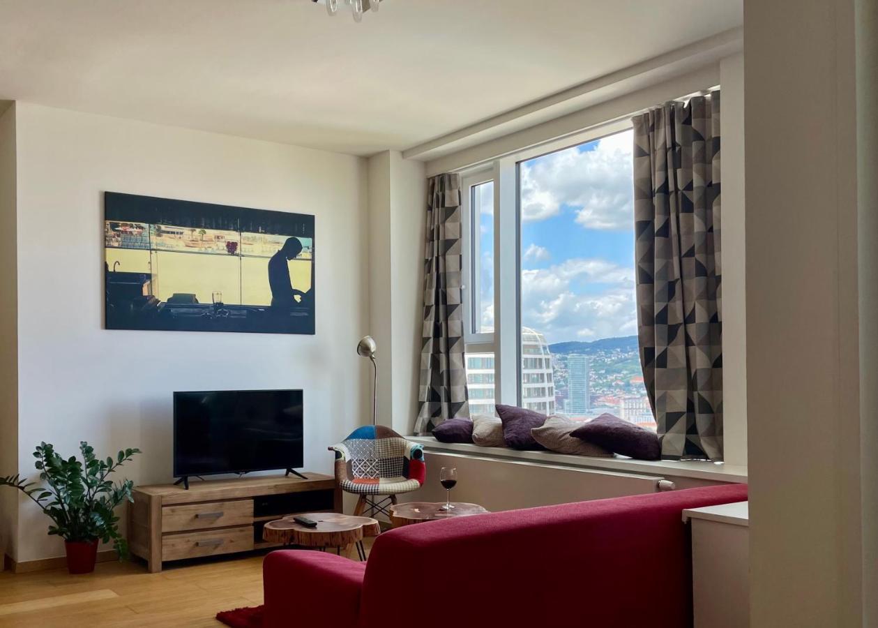 Apartament Downtown View Bratysława Zewnętrze zdjęcie