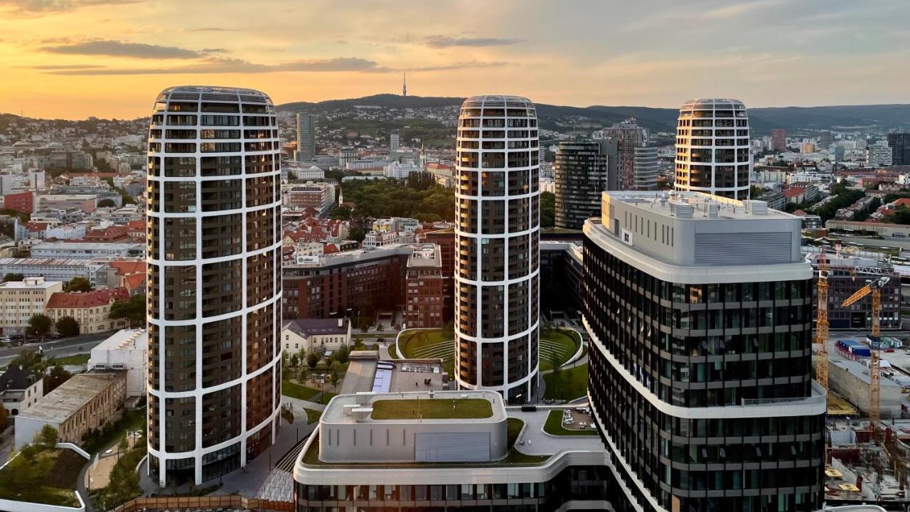 Apartament Downtown View Bratysława Zewnętrze zdjęcie