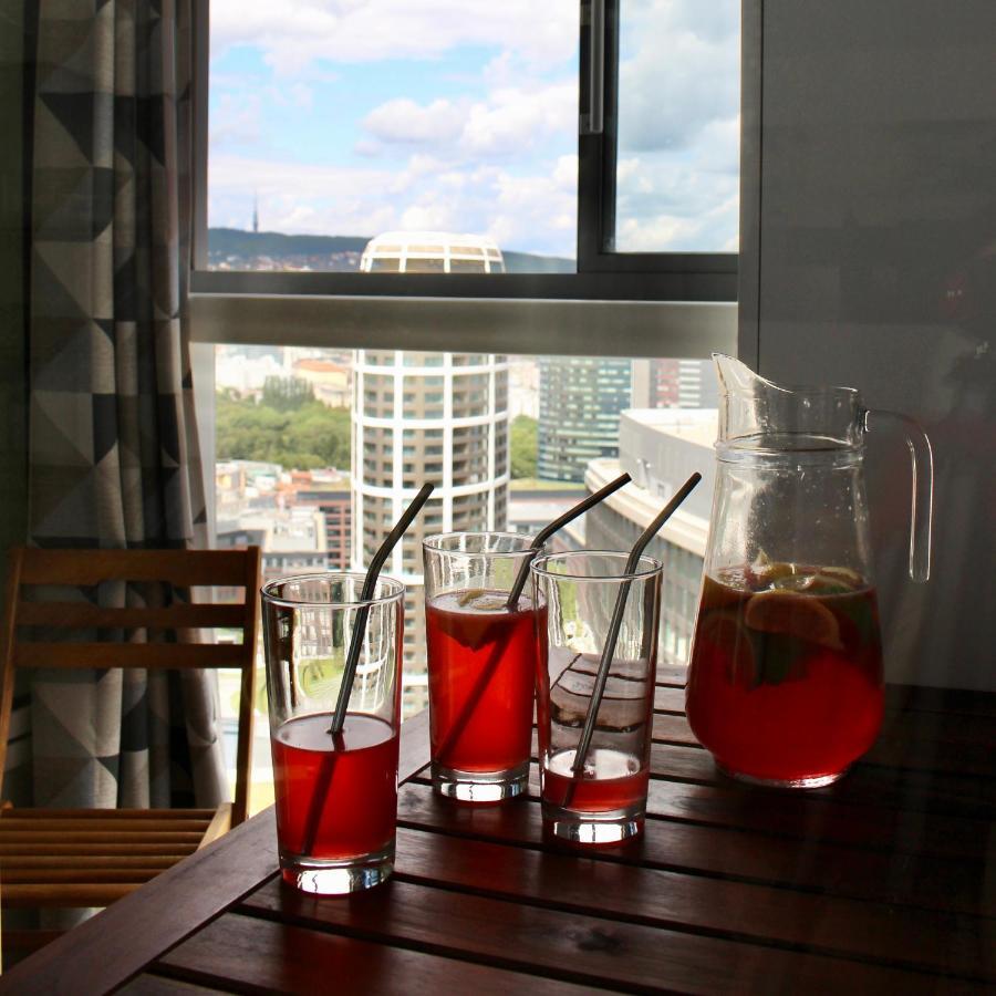 Apartament Downtown View Bratysława Zewnętrze zdjęcie