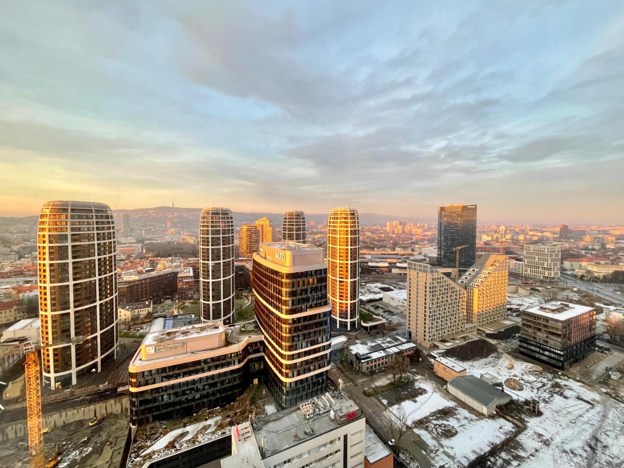 Apartament Downtown View Bratysława Zewnętrze zdjęcie